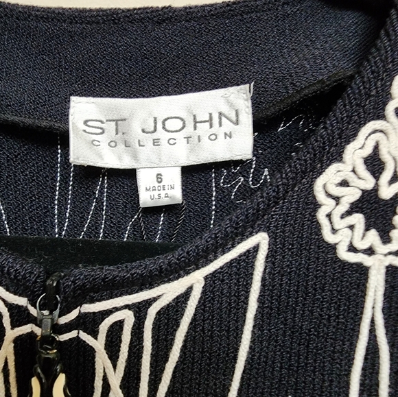 ST. John Collection RARE Cardigan Jacket - Picture 5 of 6